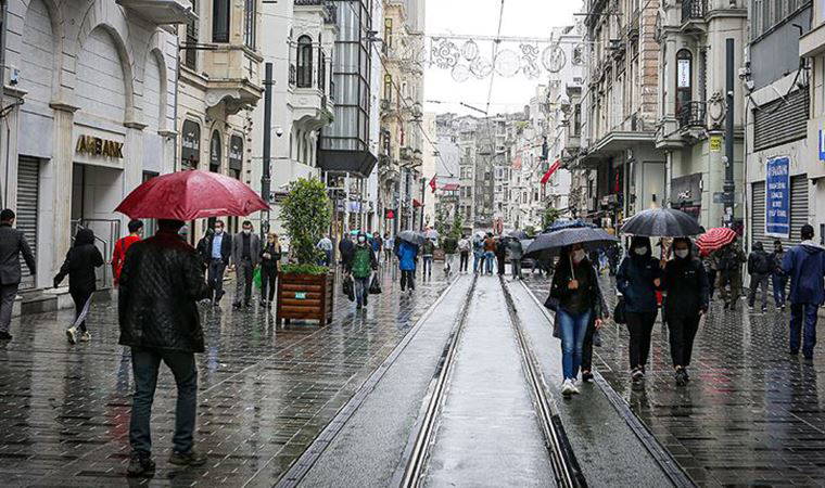AKOM: İstanbul'da 5 gün yağışlı geçecek