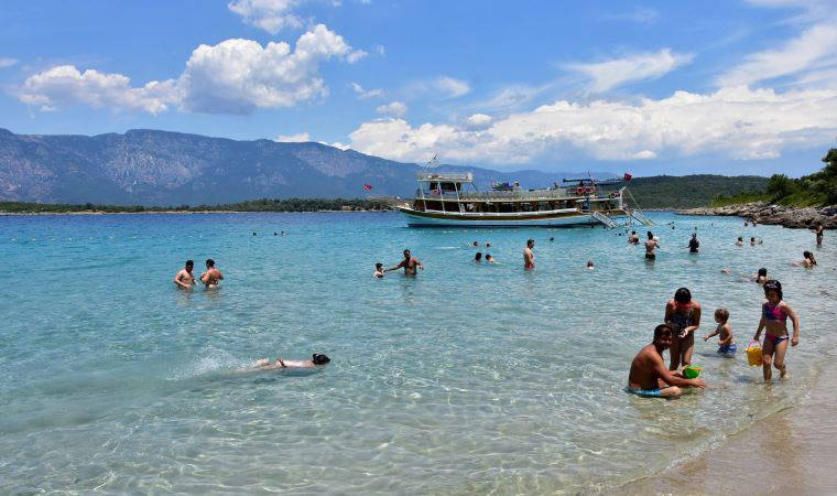 Yer Muğla: Tropik adayı andırıyor