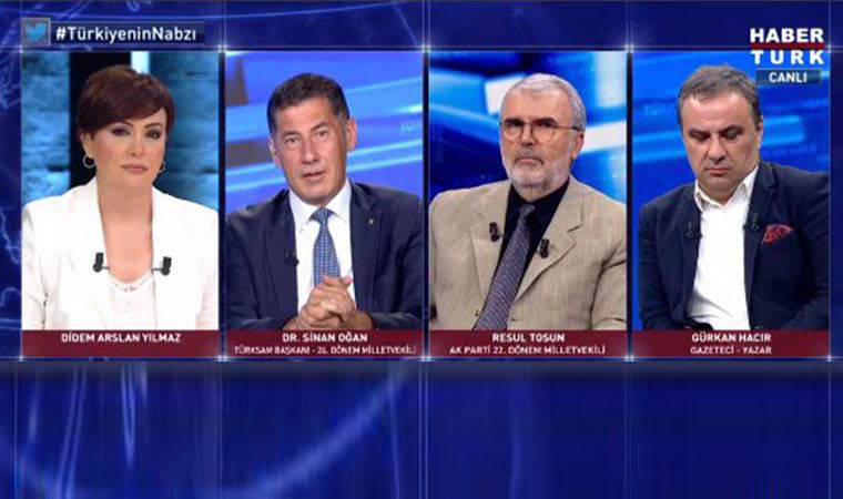 Sinan Oğan canlı yayında sordu, AKP'li Tosun dondu kaldı