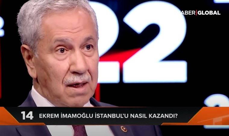 Ekrem İmamoğlu İstanbul'u nasıl kazandı? sorusuna Arınç'tan yanıt