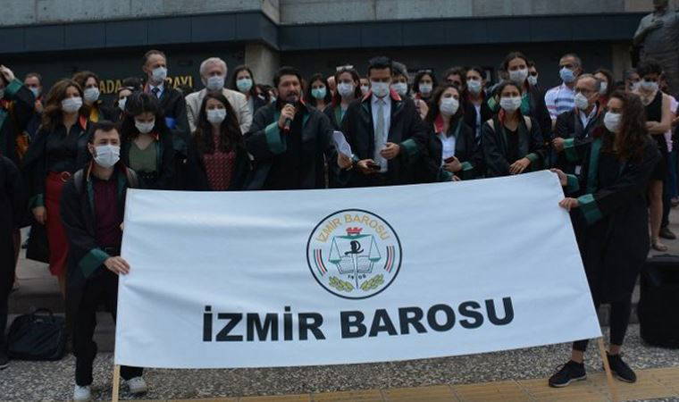 Savunma mücadelesi sürüyor: İzmir Barosu'ndan yürüyüş çağrısı