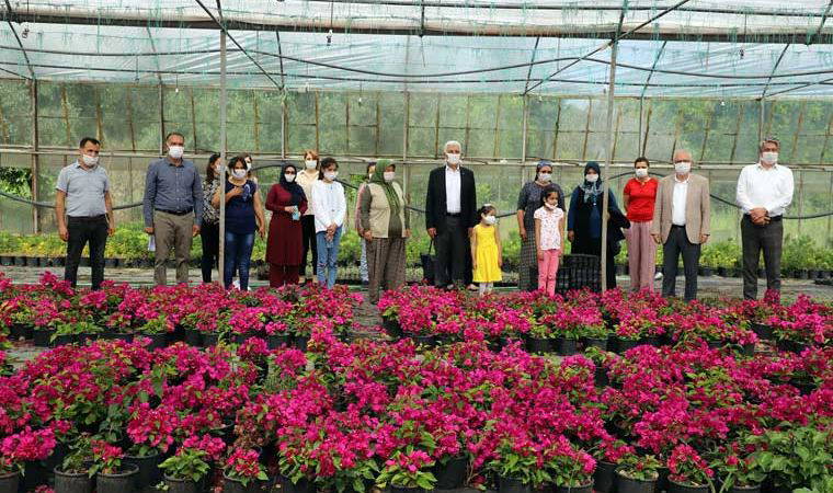 Muğlalı kadınlar 3 serada başladıkları üretimi 27 seraya çıkardı