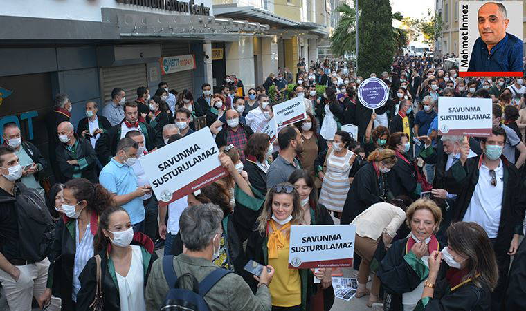 Avukatlara TOMA’lı engel