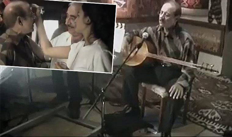 Şener Şen ve Neşet Ertaş'ın ilk kez karşılaştığı anların görüntüleri sosyal medyanın gündeminde