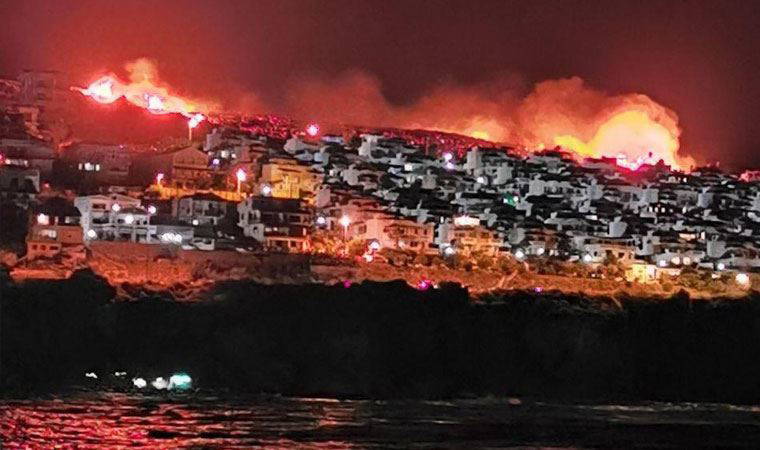 İzmir'de büyük yangın!