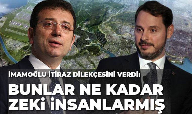 İBB Başkanı İmamoğlu Kanal İstanbul'a itiraz dilekçesini sundu: Bu İstanbul’un kurtulma mücadelesidir!