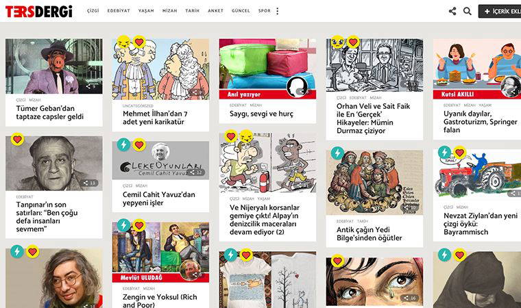 İnternette artık günlük bir dergi var: www.tersdergi.com