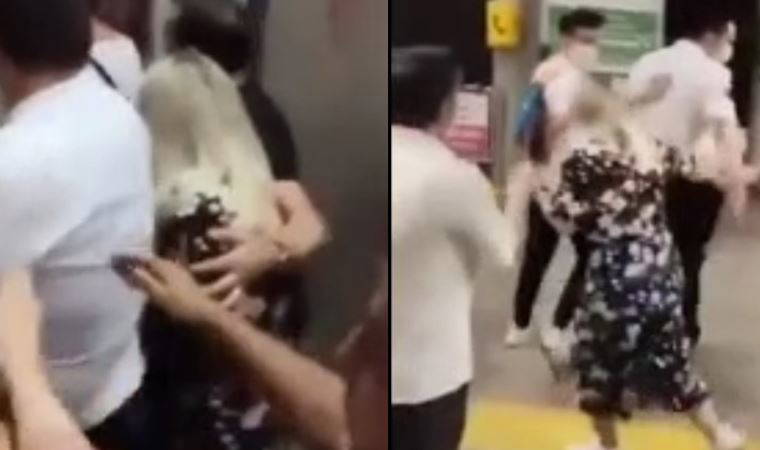 Ayasofya yolcuları kadın makinisti darbetmek istedi