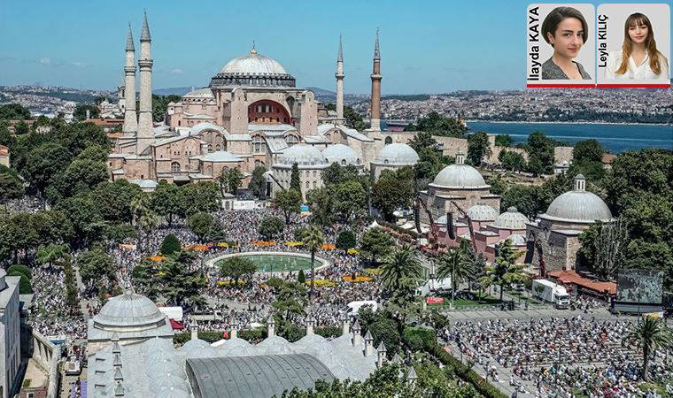 Ayasofya’da kılıçla cuma hutbesi okuyan Diyanet Başkanı, Atatürk’ü hedef aldı