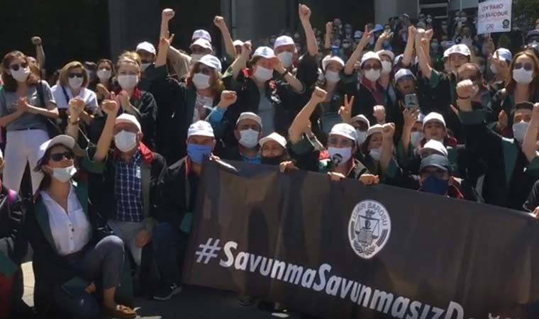 Avukatlara biber gazlı müdahale!