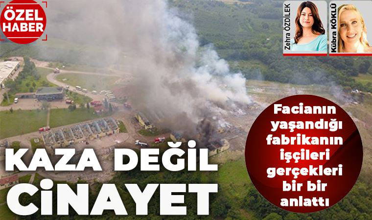 İşçiler, Sakarya'daki patlamanın nasıl olduğunu anlattı