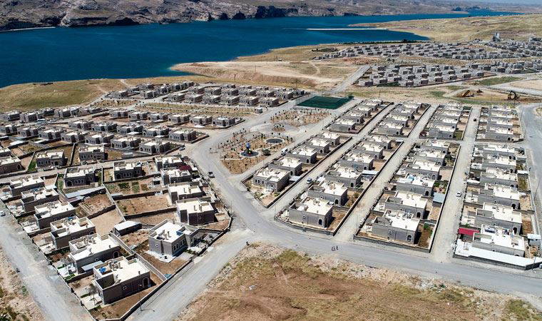 Hasankeyf 500 bin ton çimentoyla gömüldü