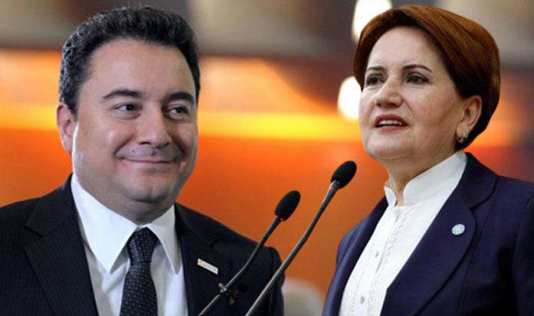 Meral Akşener'den Ali Babacan'a ziyaret