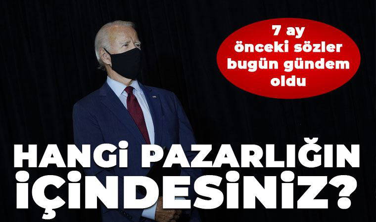 Biden'ın 7 ay önce yaptığı açıklama bugün gündem oldu: Fahrettin Altun'a tepki