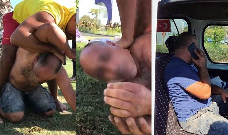 Soyunma kabinlerini röntgenleyen erkeğe meydan dayağı