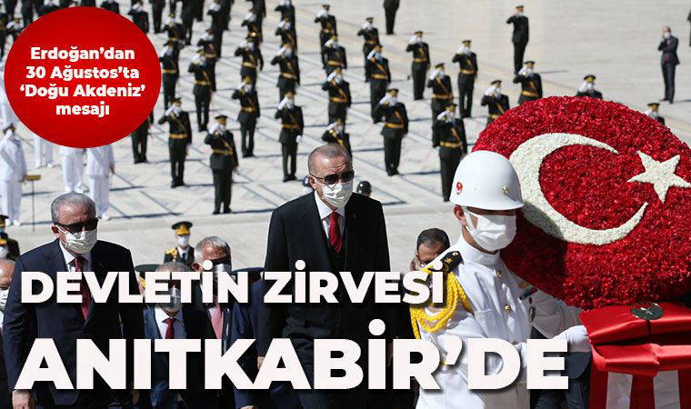 Devletin zirvesi Anıtkabir'de