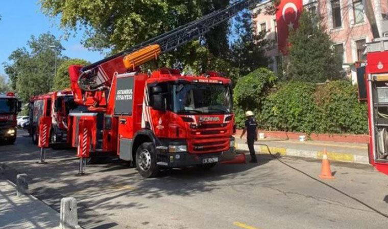 Beykoz'da öğretmenevinde yangın paniği