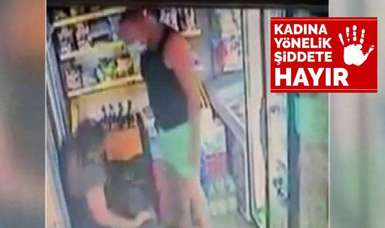 Maske takmadığı için kendisini uyaran kadın çalışana yumruk attı