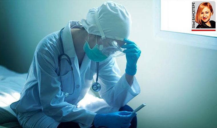 Sağlık çalışanları, fiziksel, ruhsal ve ekonomik sıkıntılarla mücadele ediyorlar