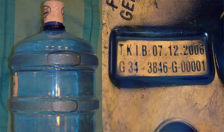 Yer  Eskişehir: Sipariş verdiği su 14 yıllık çıktı