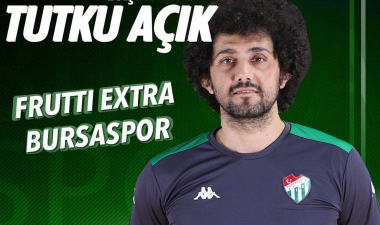Frutti Extra Bursaspor'da yeni başantrenör Tutku Açık