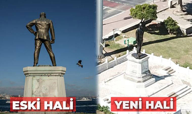 Türkiye'nin ilk Atatürk anıtı, restore edildi