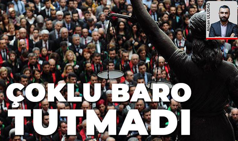 Çoklu baro tutmadı: Yandaştan da destek yok