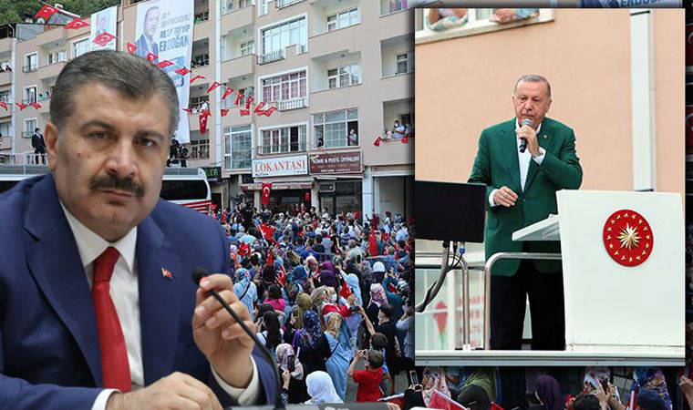 Fahrettin Koca'nın Erdoğan mitingine verdiği yanıta Tuncay Özkan'dan sert tepki