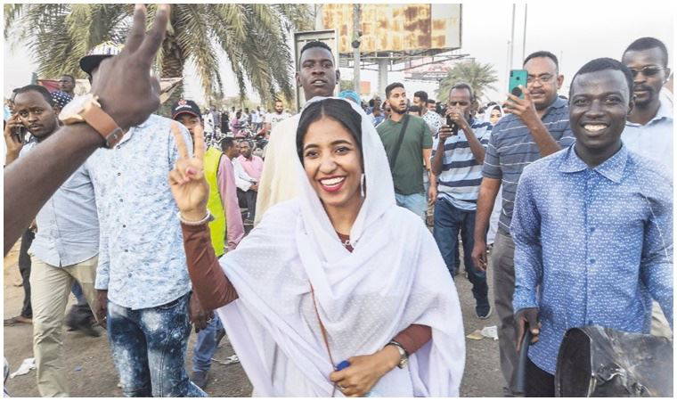 Sudan’da kazananlar ‘Kandaka’lar oldu. Yani kadınlar