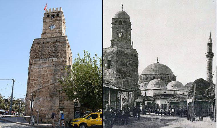 Antalya'nın simgesi Saat Kulesi'ne kubbe geliyor