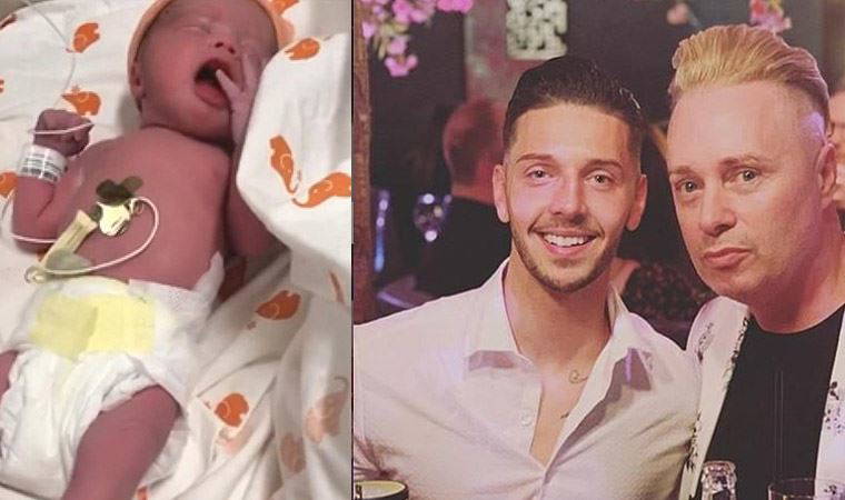 İngiltere’de eşcinsel çift bebek sahibi oldu