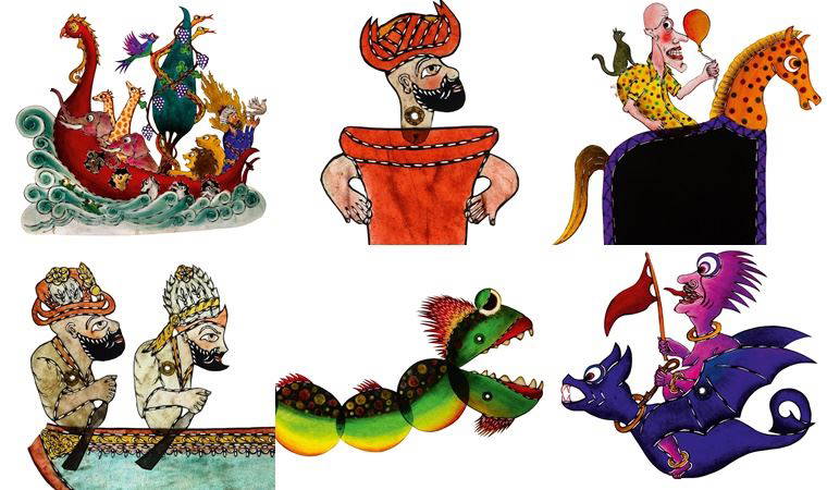 20'den fazla karagöz sanatçısından 350 tasvir: 'Karagörüm İki Gözüm'