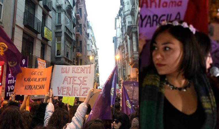 Kadın Savunması üyesi Buse Uçer gözaltında