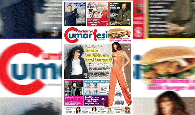 Cumhuriyet Cumartesi bugün sizlerle (01.01.2021)