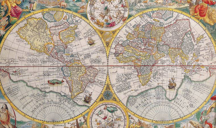 National Geographic'ten 200 yıllık ücretsiz harita arşivi: All Over the Map