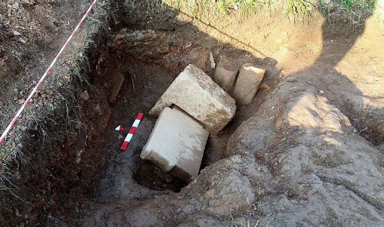 Kazı çalışmasında ortaya çıktı