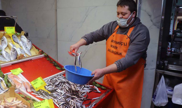 Avlanma yasağı getirilen hamsinin fiyatı tavan yaptı