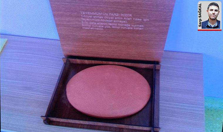 Bursa’da hastalara ‘teyemmüm taşı’