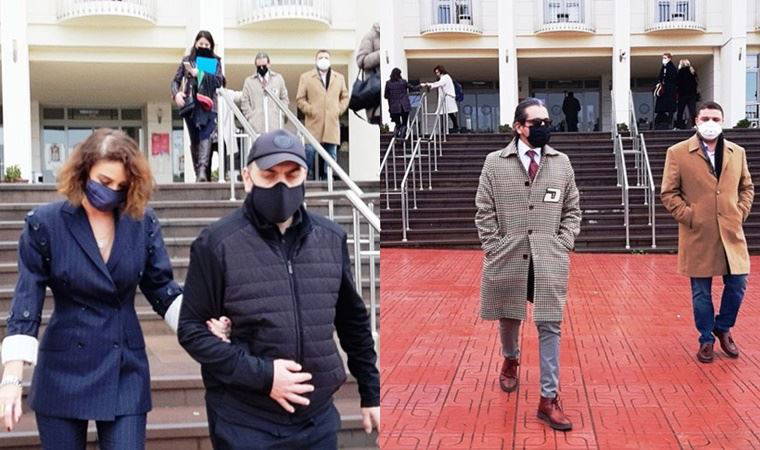 Sıla ve Hazer Amani Bodrum'da boşandı