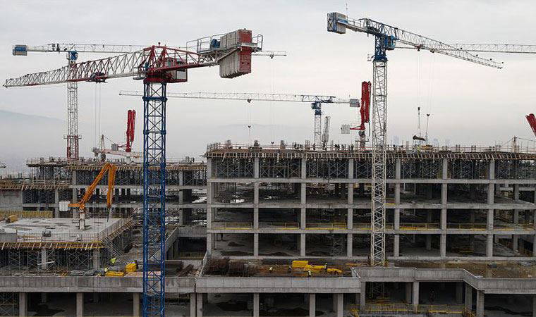 İnşaat sektörünün toplam kredileri kasım sonu itibarıyla 284.13 milyar liraya ulaştı