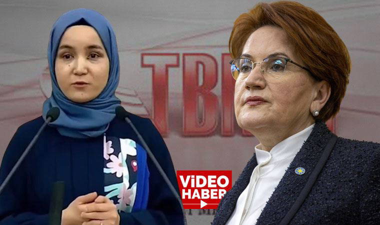 Meral Akşener, Doğu Türkistanlı kadını yayına çıkarınca TBMM TV yayını kesti