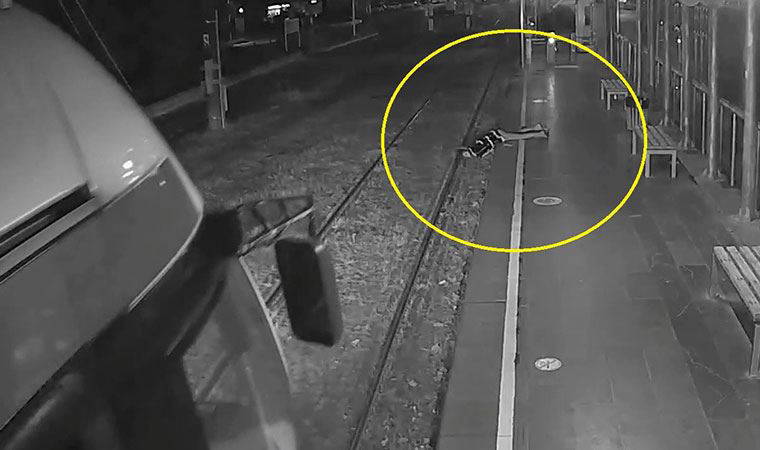 Samsun'da yürekleri ağza getiren görüntü