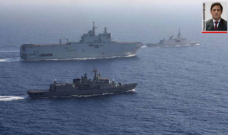 Türkiye’ye gözdağı için tatbikat