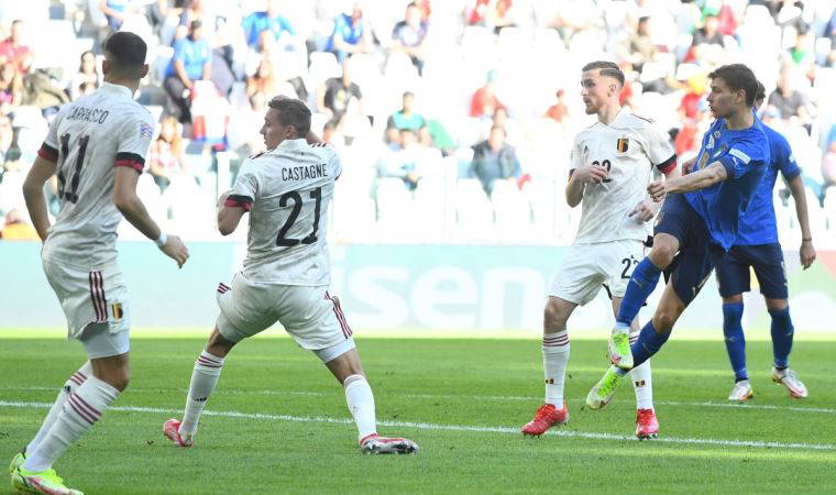 Uluslar Ligi'nde Belçika'yı mağlup eden İtalya 3. oldu! | İtalta 2-1 Belçika