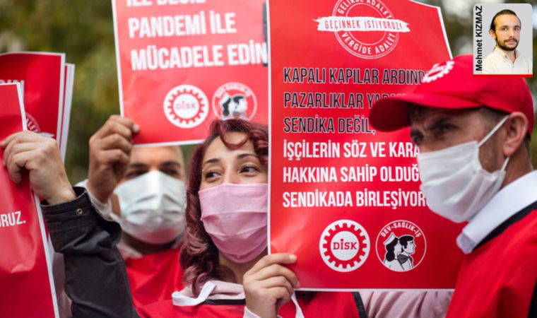 Sağlıkçılar Sağlık Müdürlüğü önünde eylem yaptı