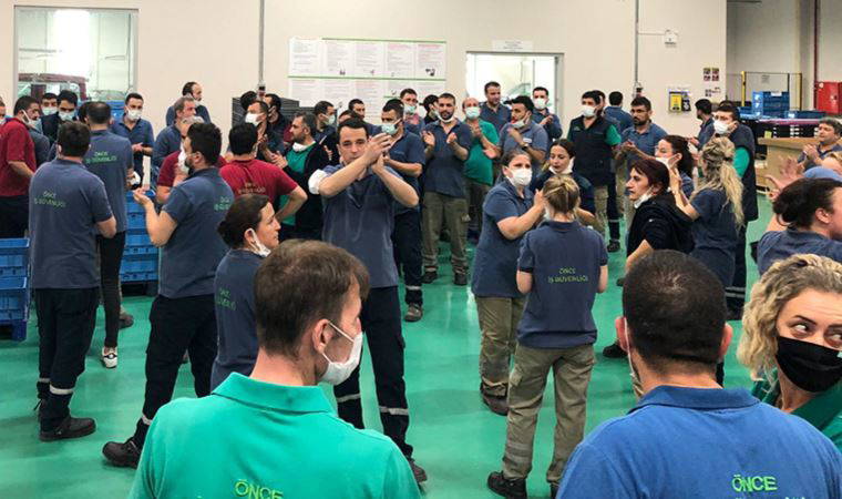 Gebze'de Mitsuba işçilerinin direnişi başladı