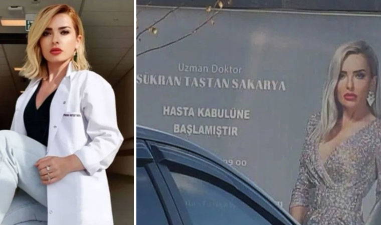 Doktorun billboardlardaki ilanı sosyal medyada tartışma yarattı