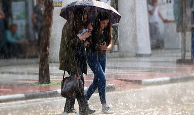 Meteoroloji'den kuvvetli yağış uyarısı (13.10.2021)