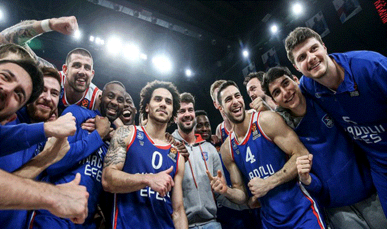 Anadolu Efes Euroleague'de AX Armani Exchange ile karşılaşacak