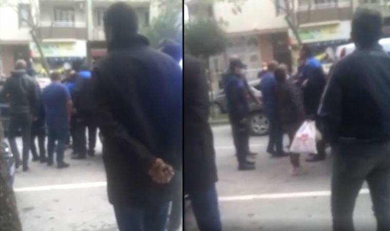 Yurttaşlardan AKP'li belediye zabıtasının seyyar satıcıya müdahalesine tepki